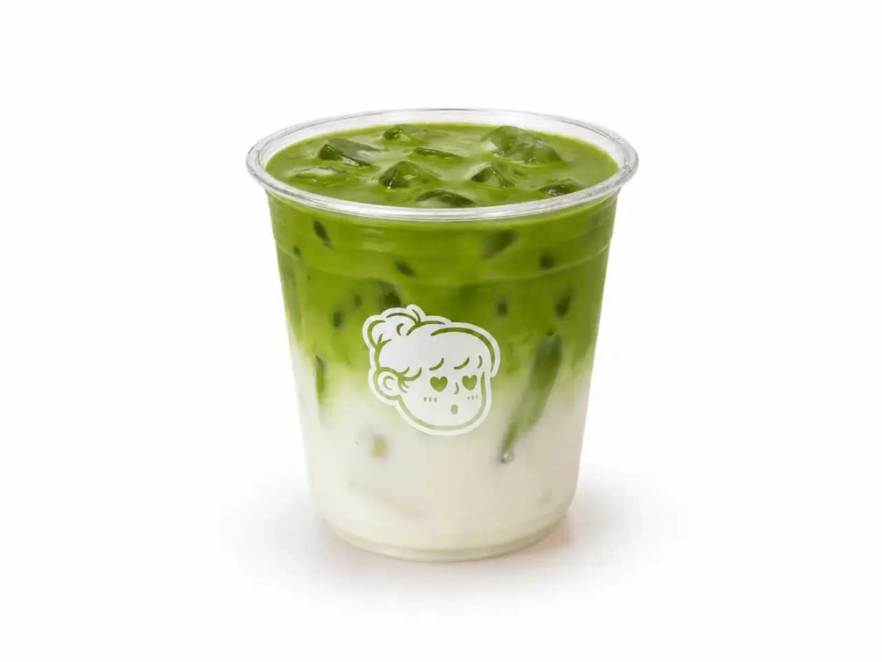 ICED MATCHA LATTE!