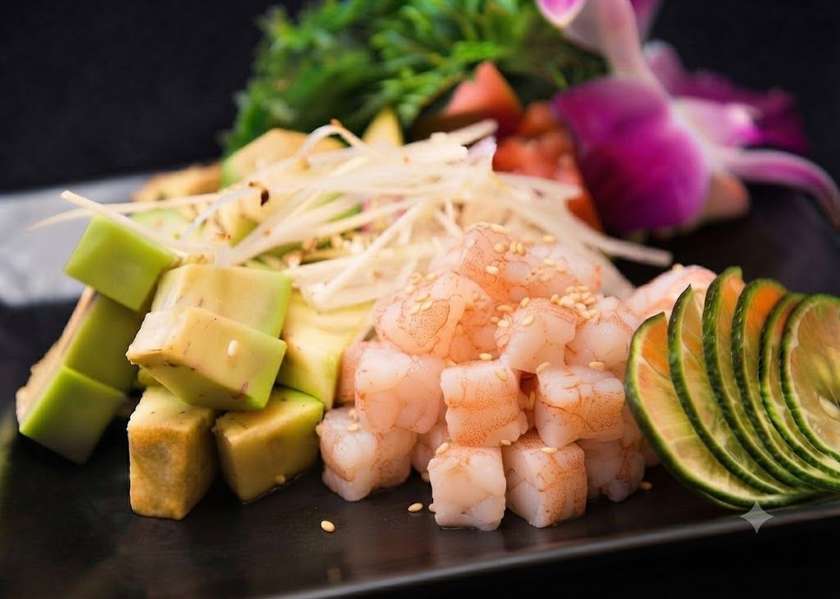 G6. Ebi Avocado / Shrimp Avocado Salad