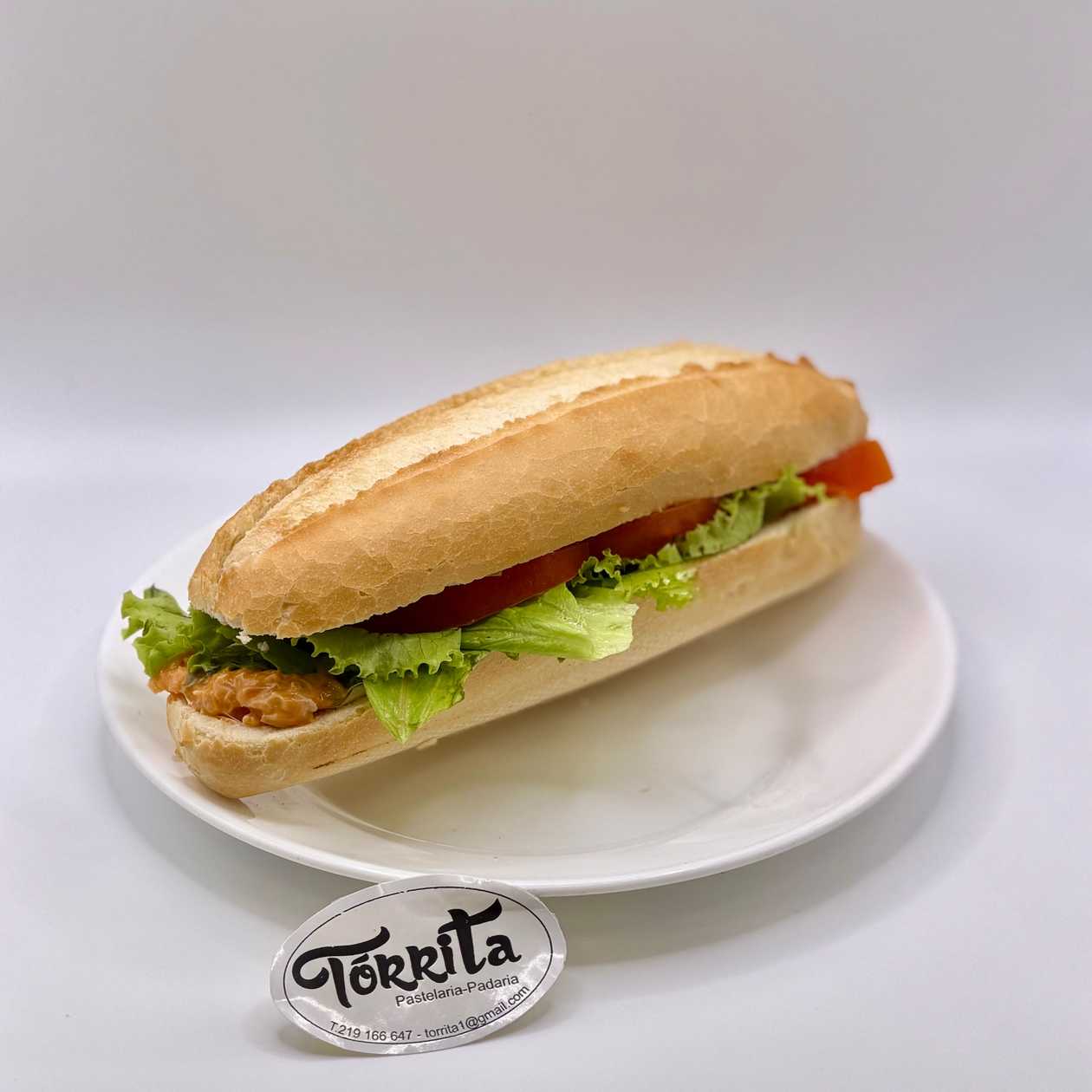 Baguette with Chicken Pâté