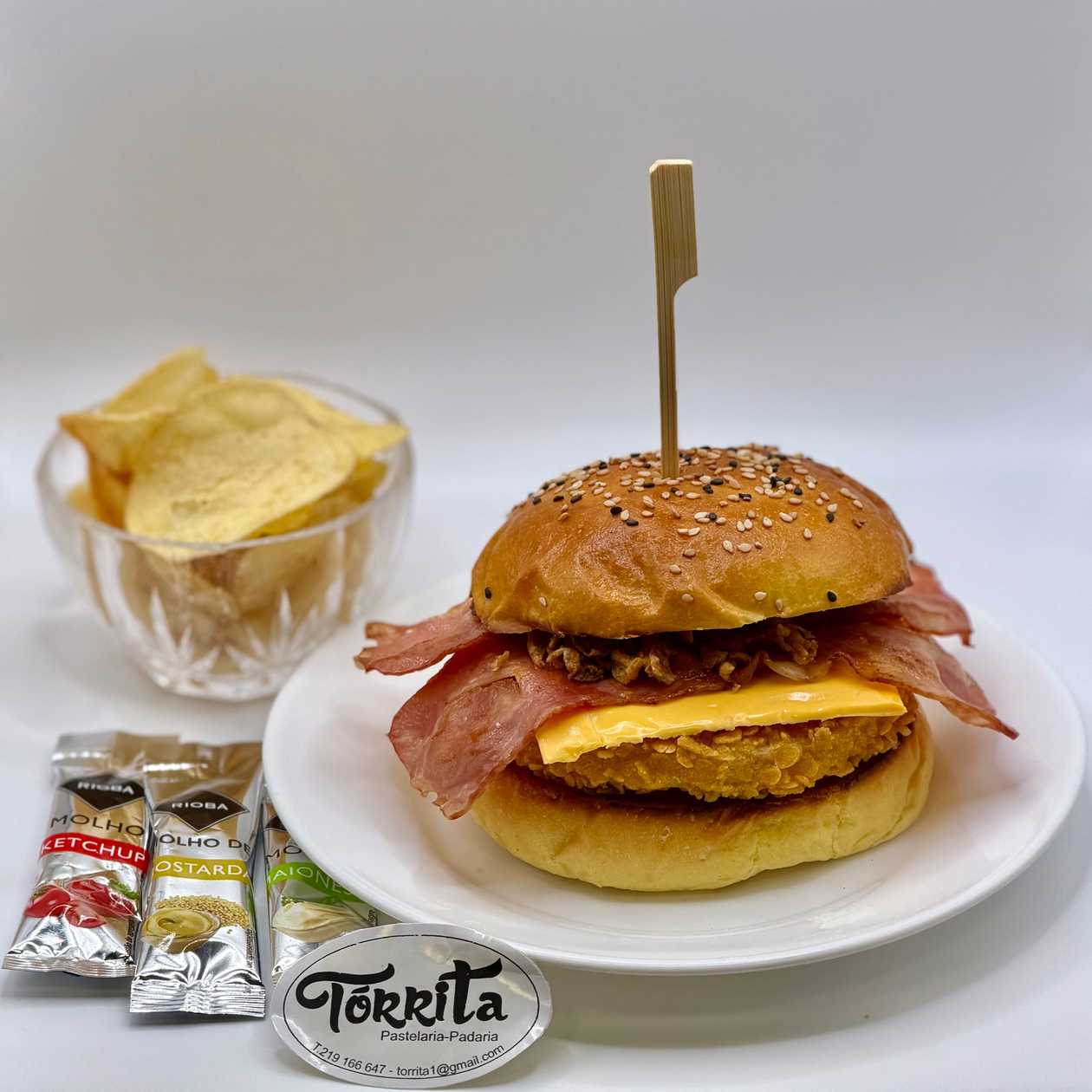 Chicken and Bacon Burger