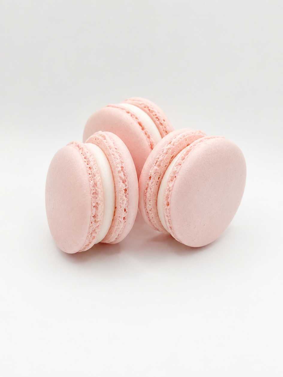 Macaroons cu capsuni