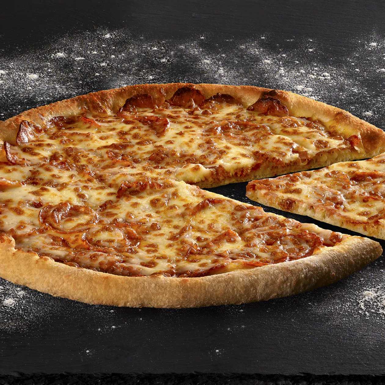 Felie pizza Diavola