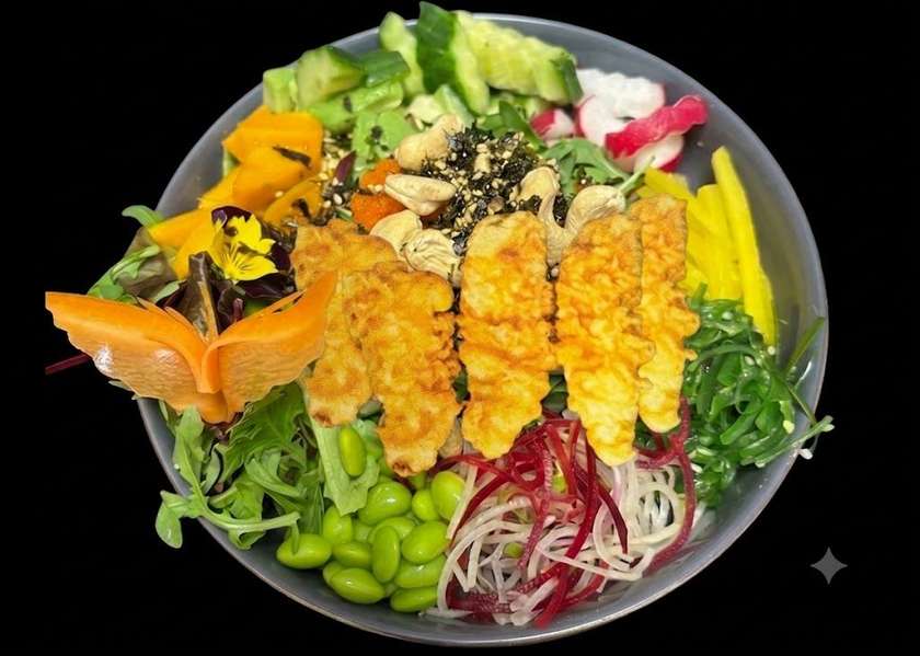 B6. Salmon Tempura