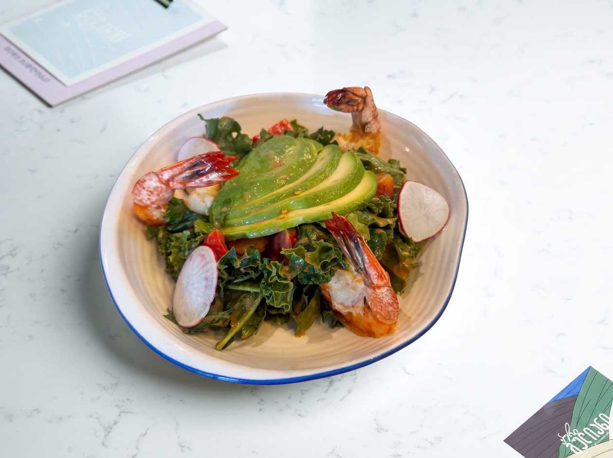 Shrimp salad (fasting)