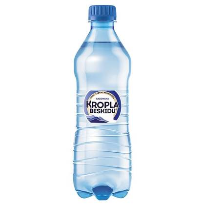 Woda gazowana Kropla Beskidu 0,5 litr