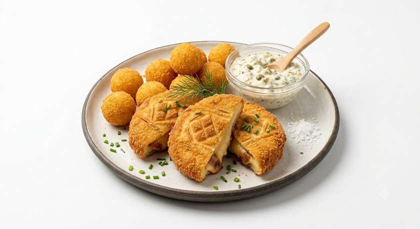 Kuracie prsia zapekané so syrom a ananásom, ryža 140g/150g (7,9)
