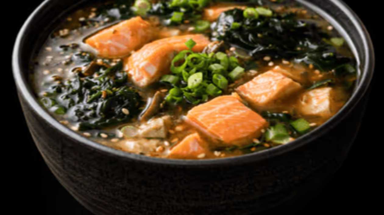 Salmon Miso Soup