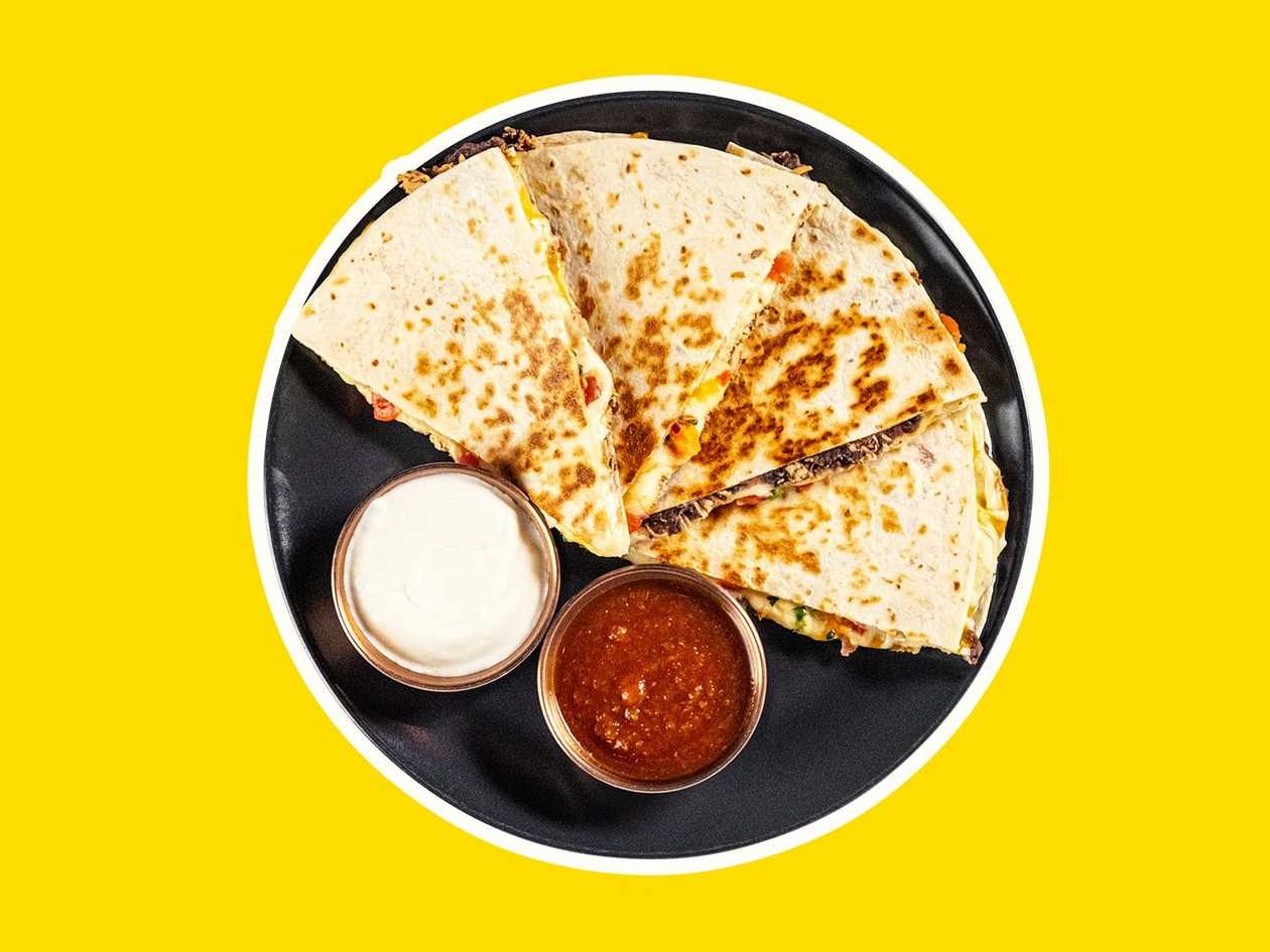 Quesadilla Deluxe - pork Yucatán