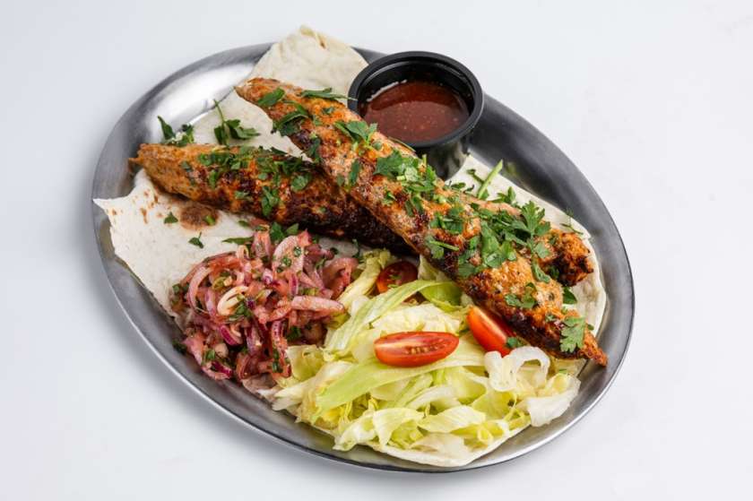Chicken Lula Kebab Set