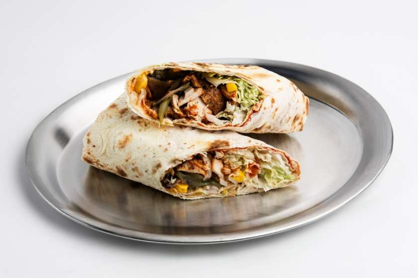 Chicken Skewer in Lavash