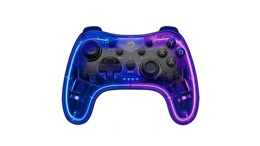 Bezdrôtový gamepad priehľadný Marvo GHOST 40