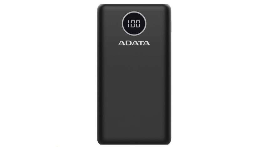 Powerbanka ADATA P20000QCD 20000mAh čierna