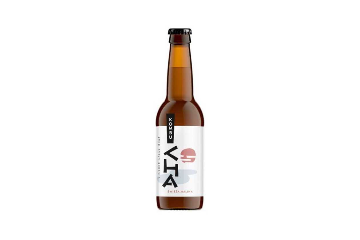 Kombucha świeża malina