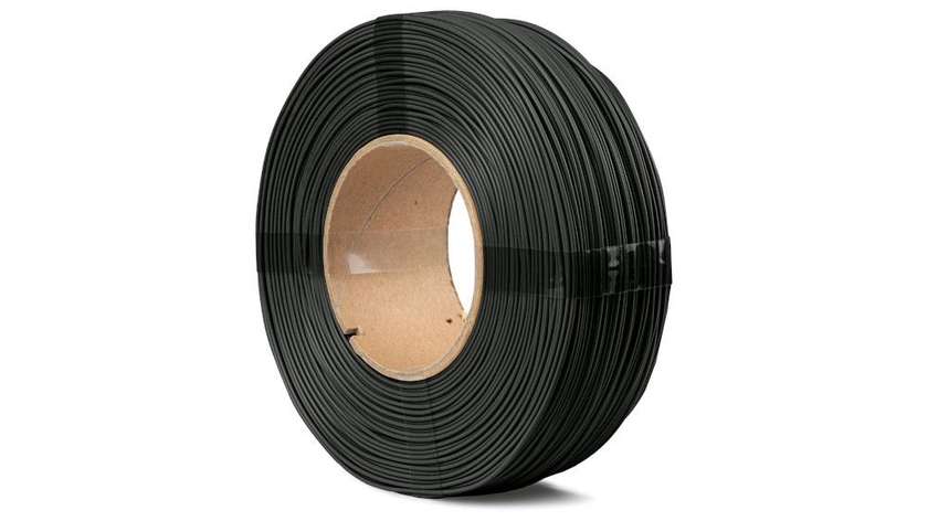 Filament C-TECH ESSENTIAL LINE, PETG, čierna, 1,75mm, 1kg, refill