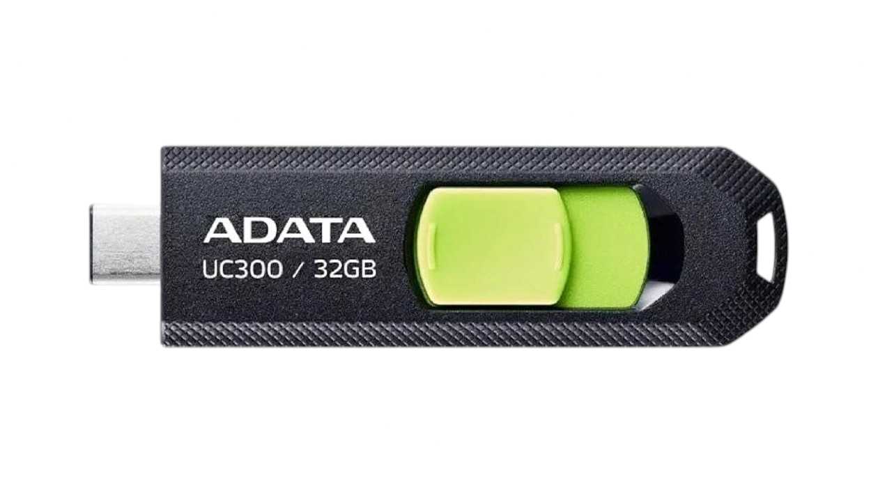 USB kľúč 32GB 3.2 ADATA UC300 čierny USB-C