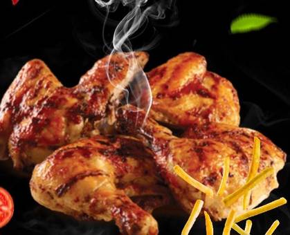 Full grilled chicken.