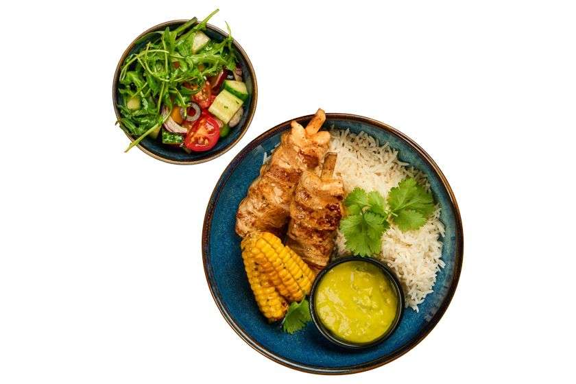 Chicken skewers