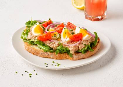 Tosta de Atum e Ovo