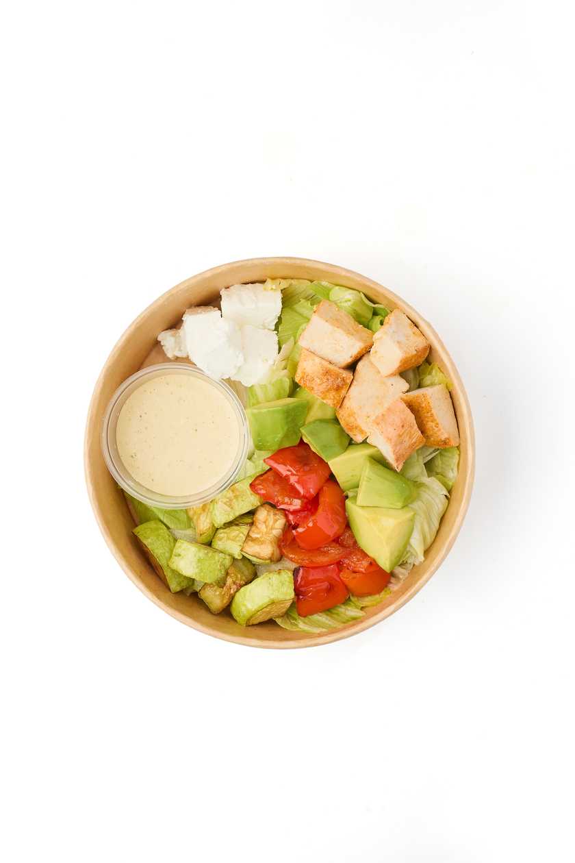 Feta and Grilled Vegetable Salad