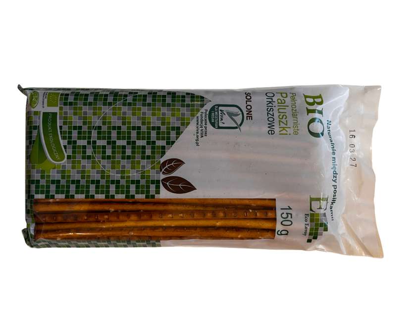 Paluszki orkiszowe ekologiczne BIO 150g - solone