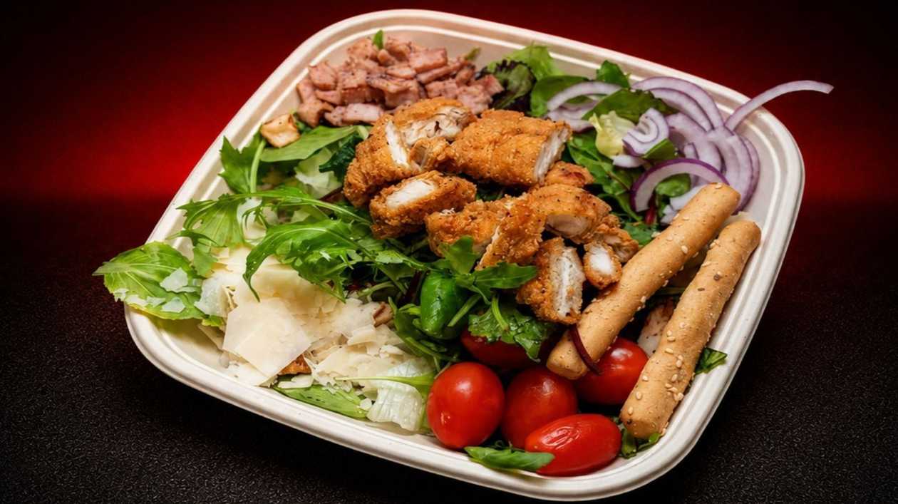 Crispy chicken salad