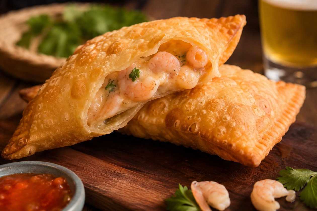Pastel de Camarão
