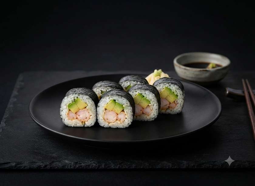 M8. Maki Ebi Avocado