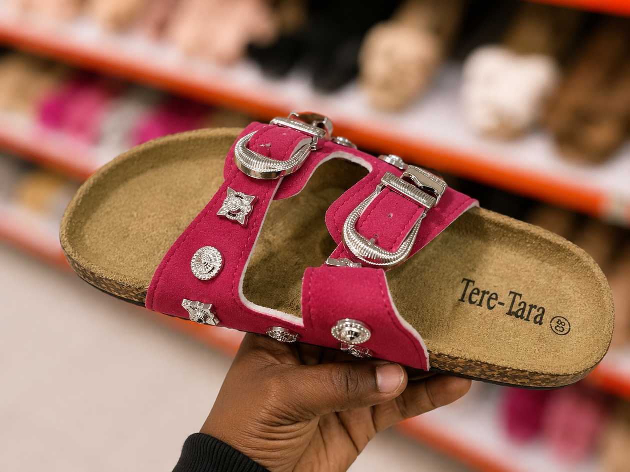 Premium Double-Buckle Comfort Sandals ✨
