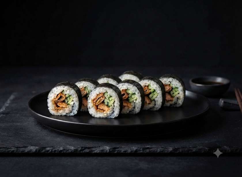 M6. Maki Salmon Skin
