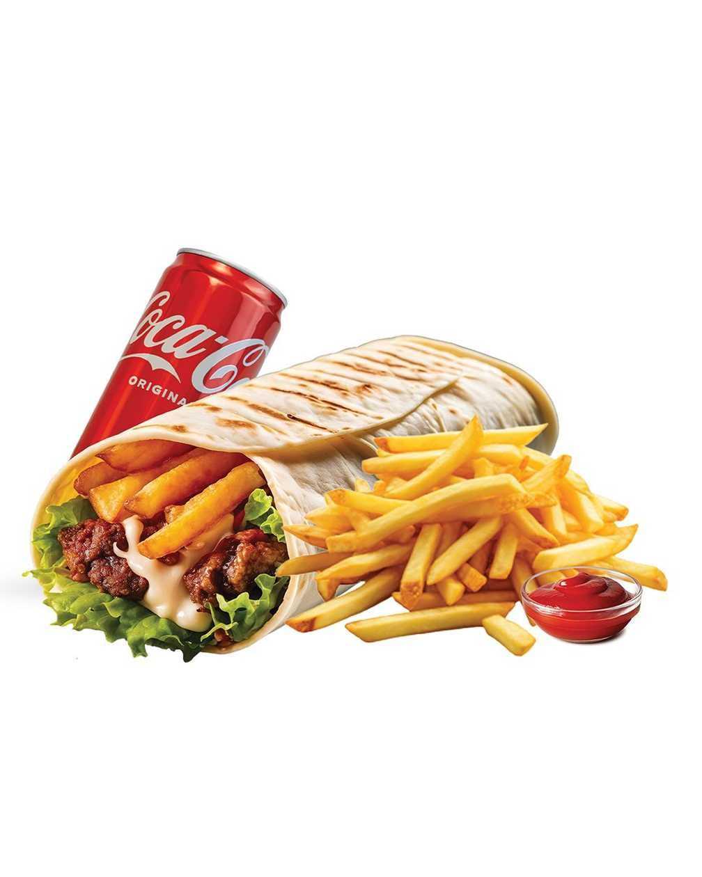 Shawarma kebab combo