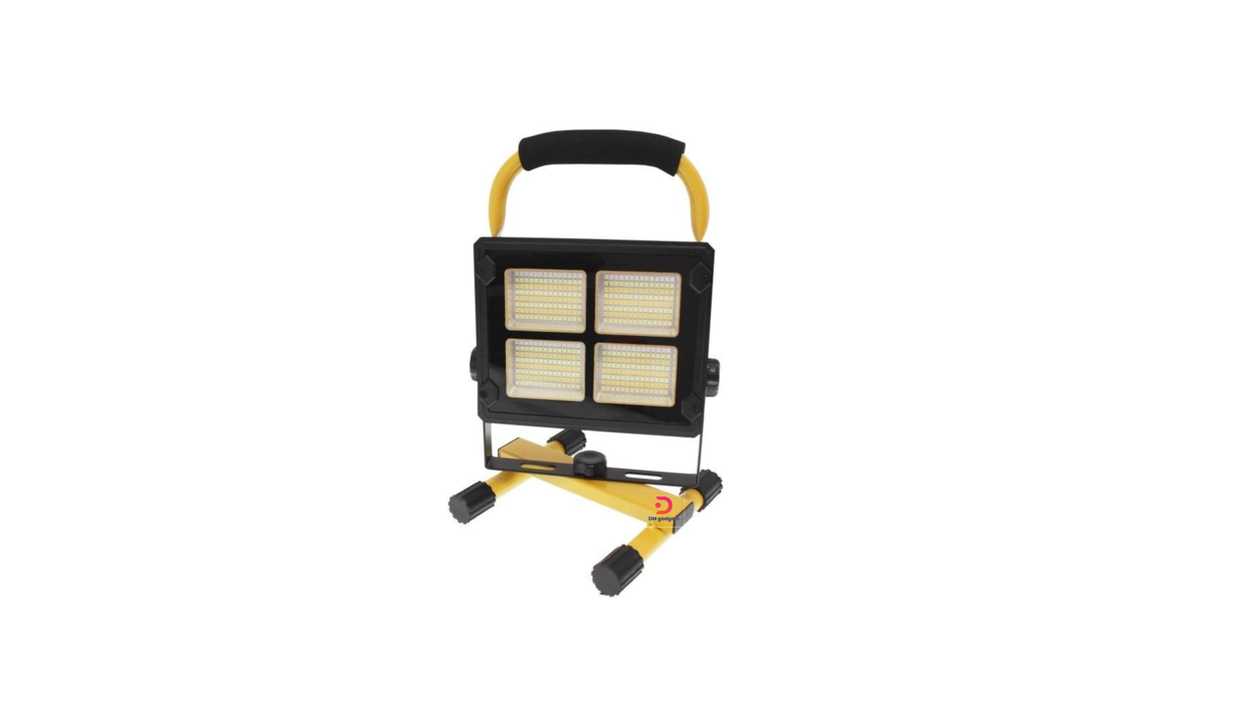 #406L7#DM®W877-2 – 181427 Rechargeable LED work light with solar panel IP65