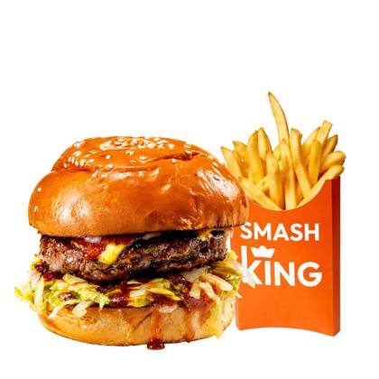 Combo Korean beef burger