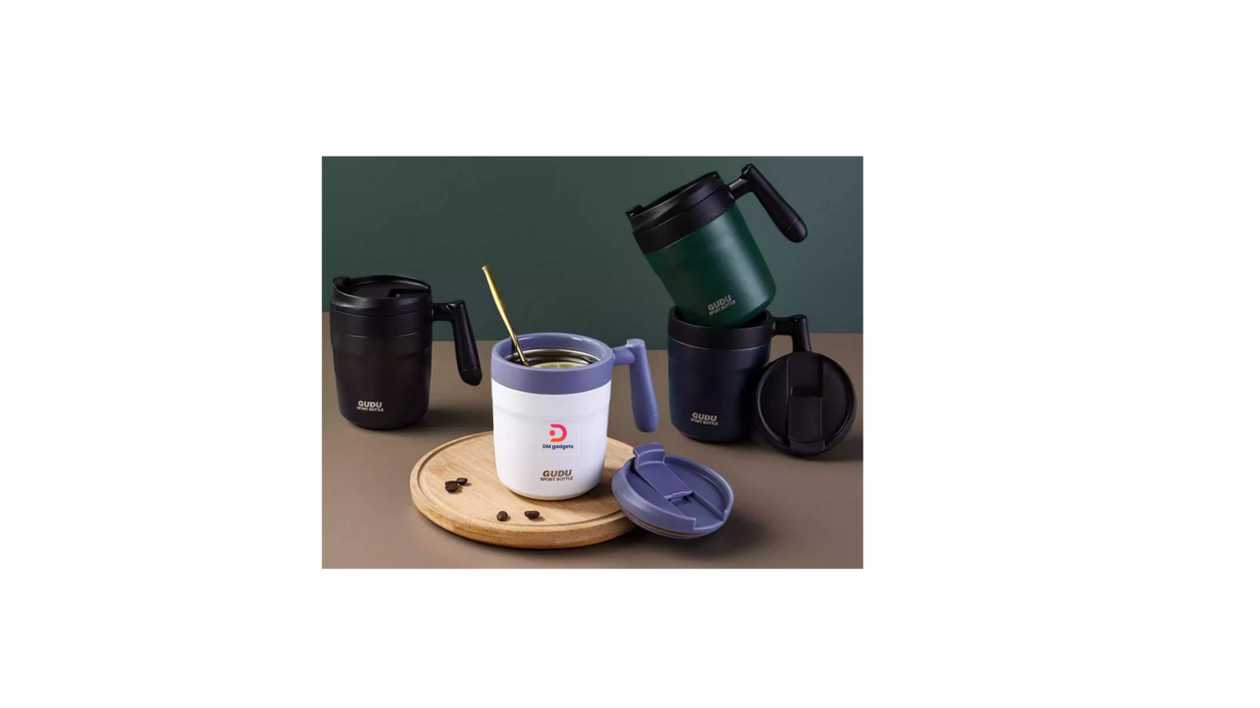 #606Q-6#DM®312505 Portable thermos flask – 450ml – Black