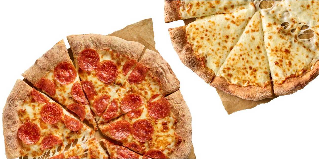 2X STŘEDNÍ PIZZA