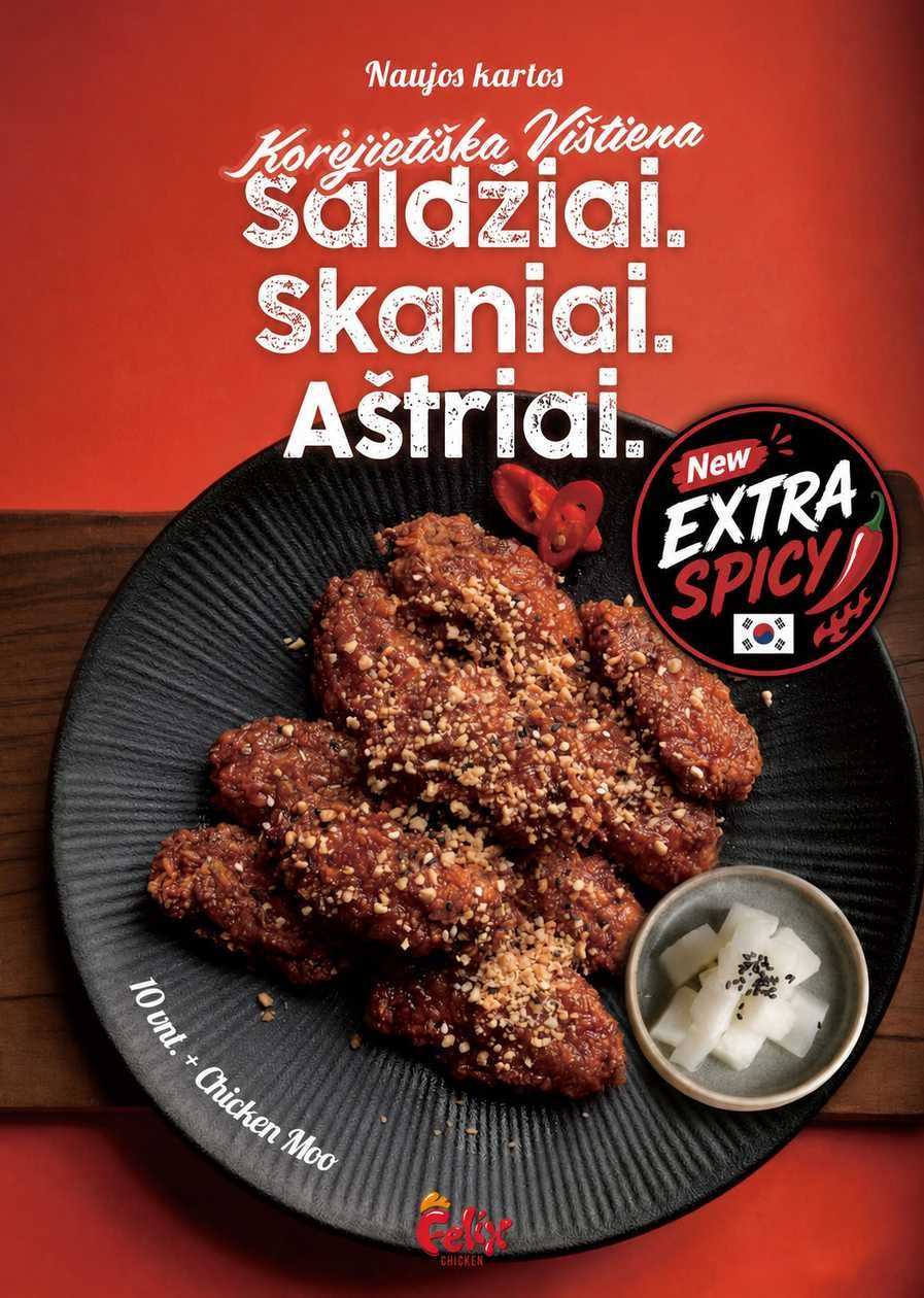 EXTRA Spicy Korean Chicken (🔥🐔Buldak level)