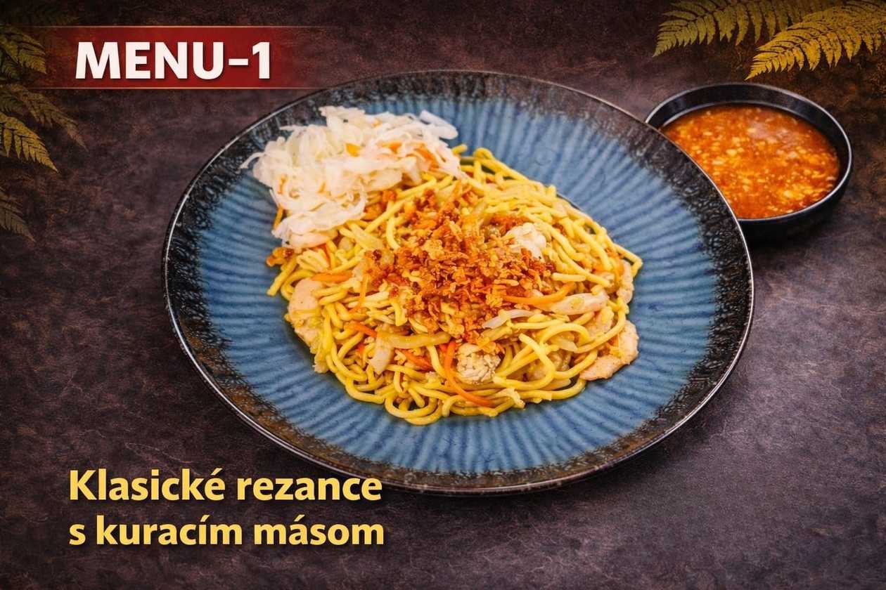 Opekané klasické rezance s kuracím mäsom (1,2,3,6) + polievka
