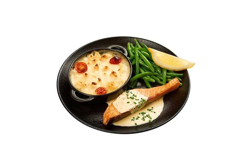 Salmon steak