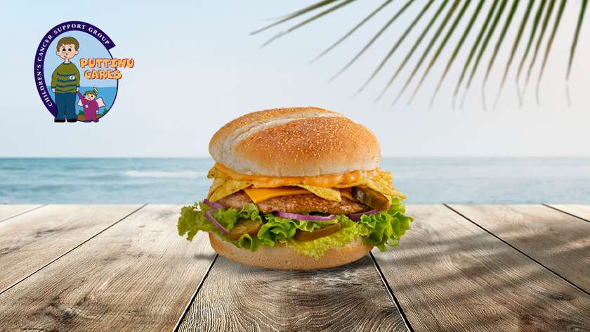 Crispy Nacho Beef Burger
