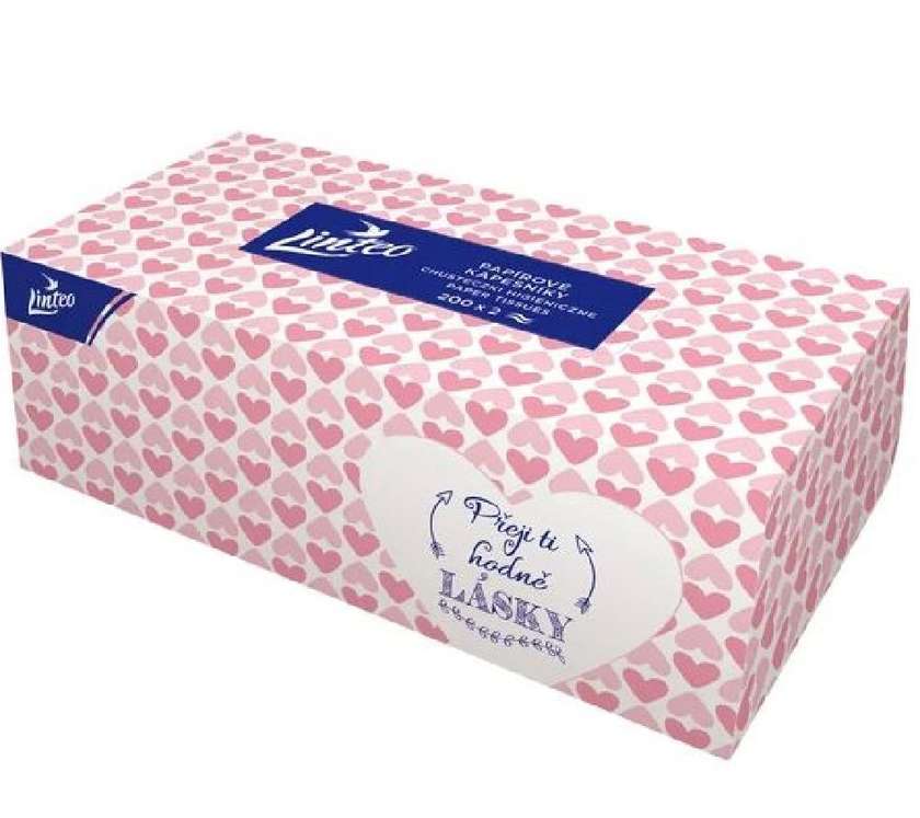 LINTEO Satin Paper Tissues 200pcs Box