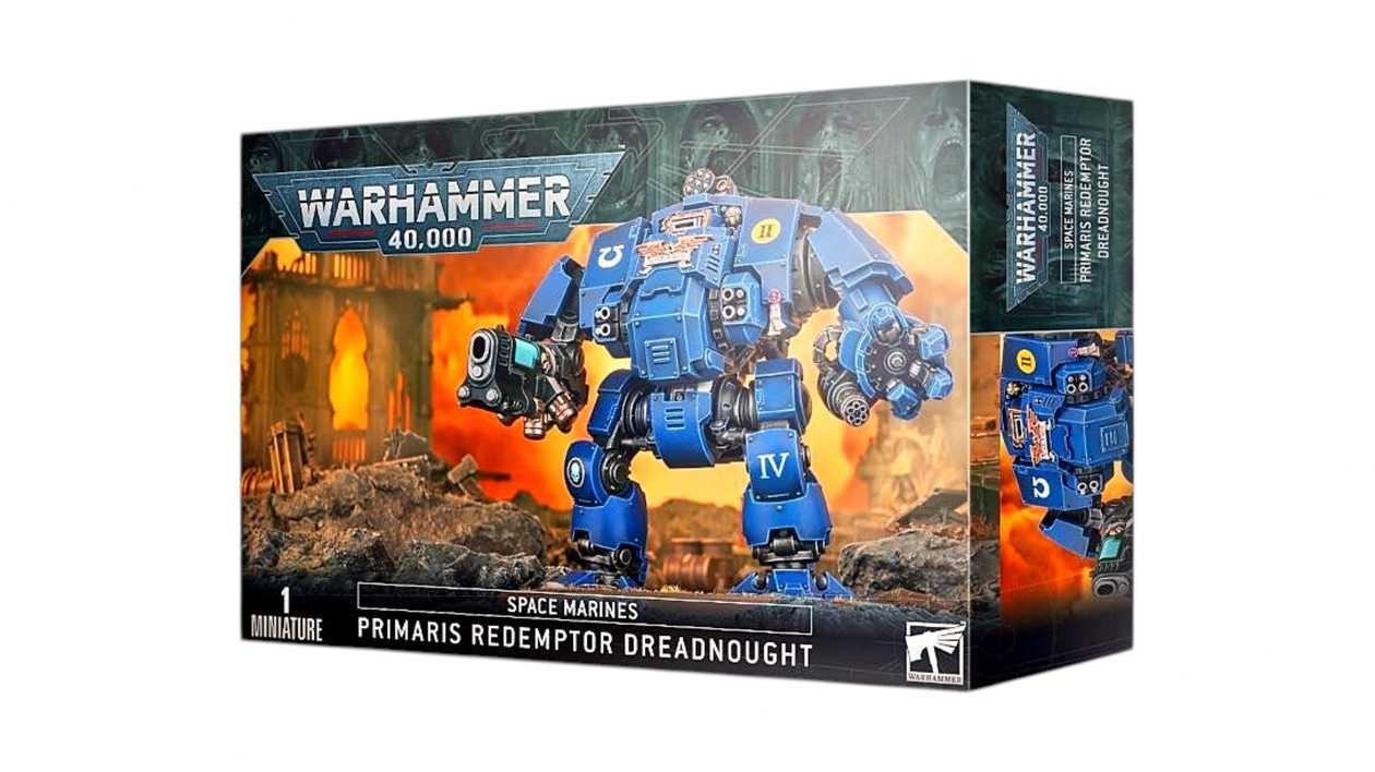 SPACE MARINES: PRIMARIS REDEMPTOR DREADNOUGHT