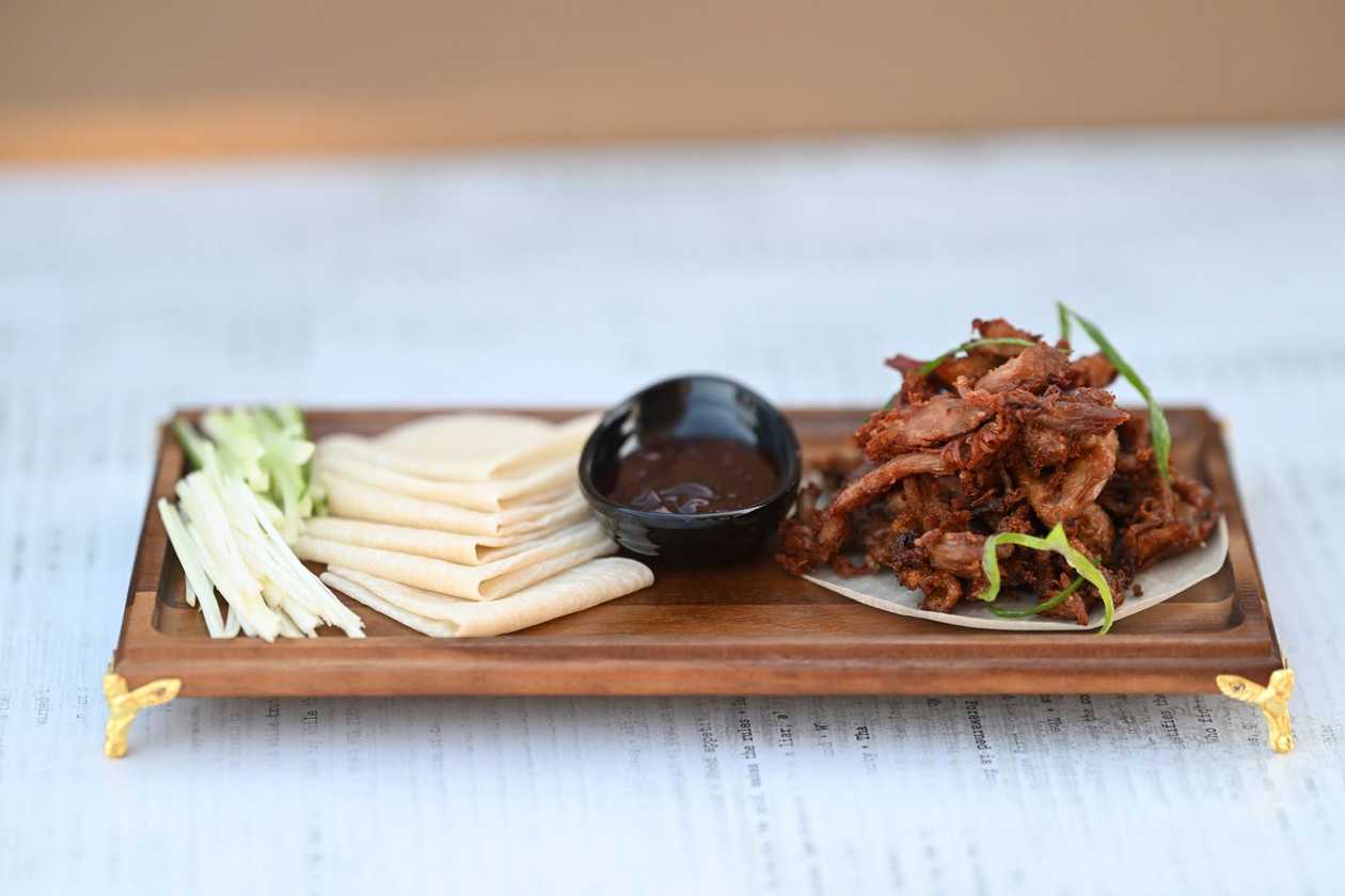 Peking Duck Pancakes (Serves 2)