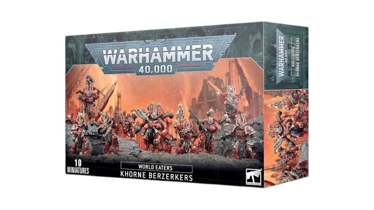 WORLD EATERS: KHORNE BERZERKERS