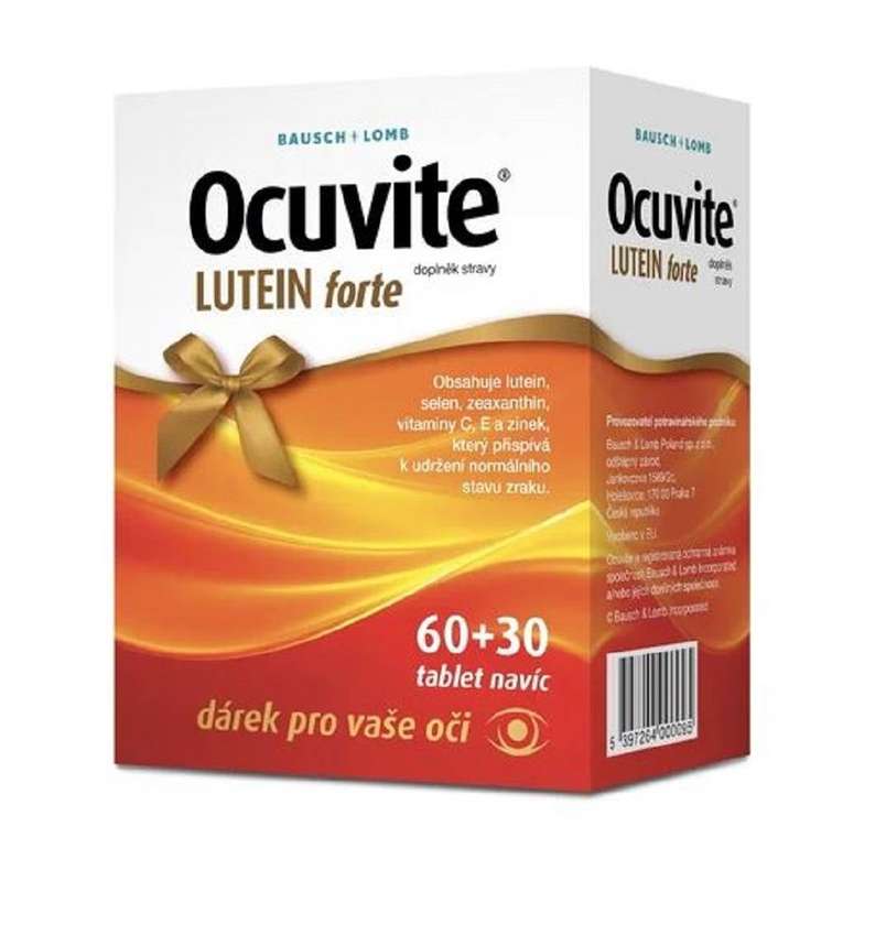 Ocuvite LUTEIN forte tablets 60+30 GIFT Bausch+Lomb
