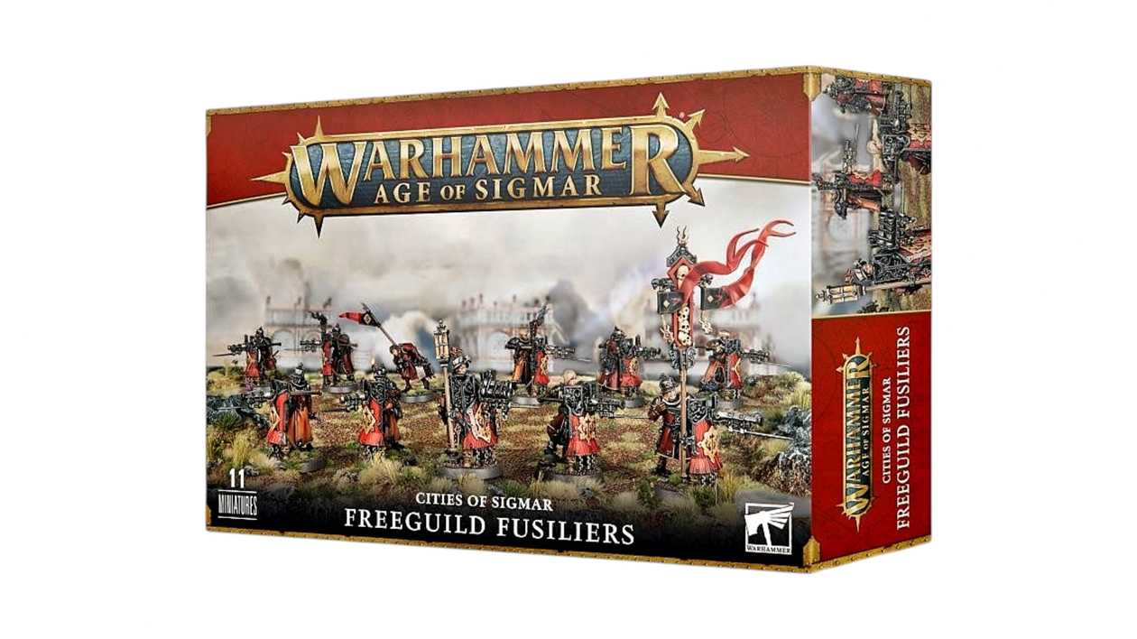 CITIES OF SIGMAR: FREEGUILD FUSILIERS