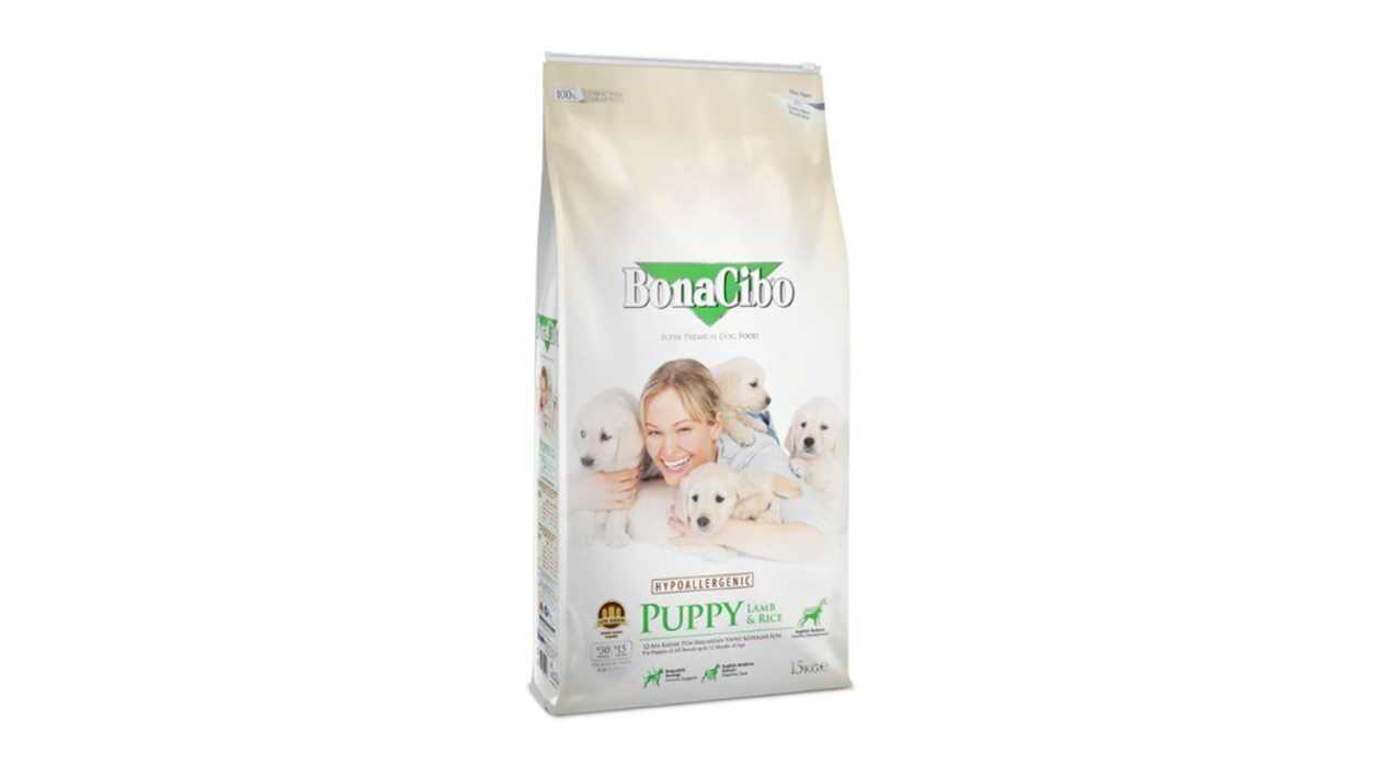 Bonacibo Hypoallergenic Puppy Корм для щенков всех пород с ягненком и рисом, на развес