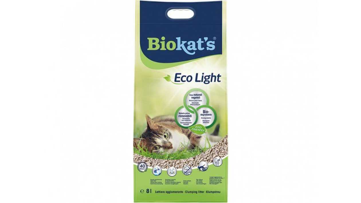 Biokat's Eco Light Tofu Наполнитель из экологически чистых соевых бобов, 8 л