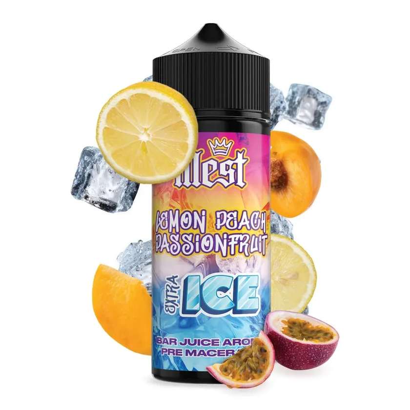Illest XTRA Ice Longfill Lemon Peach Passion Fruit 55/120ml