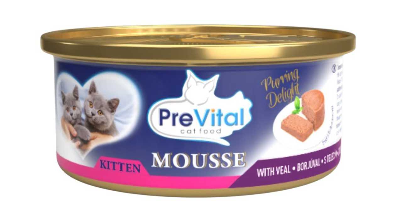 Prevital Kitten Veal мусс для котят с телятиной, 85 г