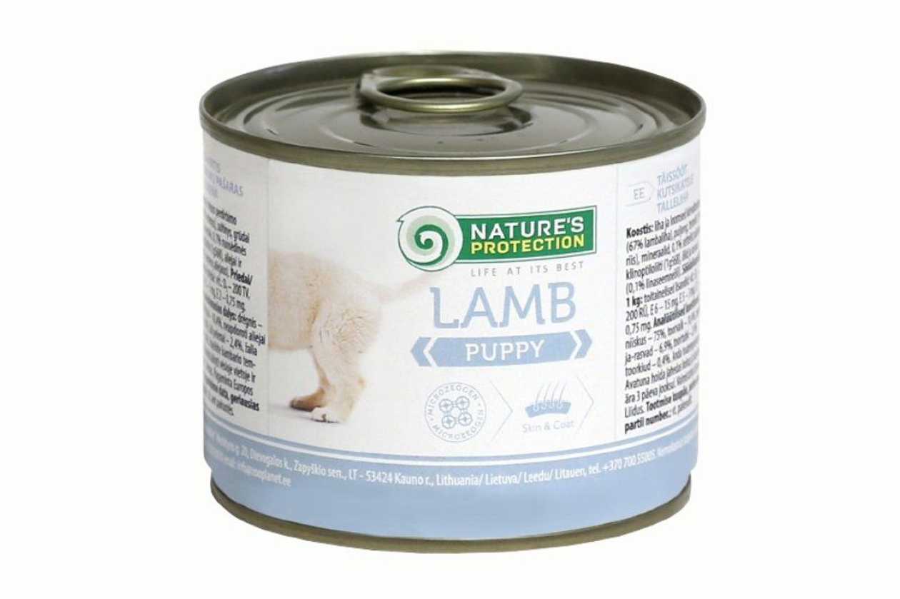 Nature's Protection Puppy Lamb Консерва Для Щенков С Ягненком, 200 Г