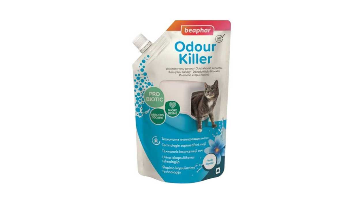 Beaphar Odour Killer ликвидатор запаха для кошачьих туалетов, 400 г